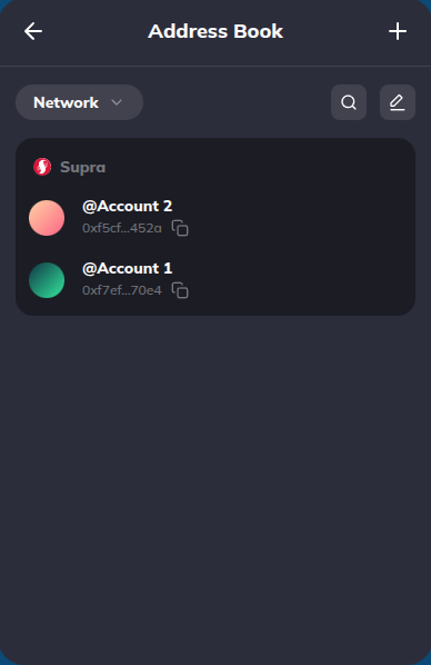 Add address